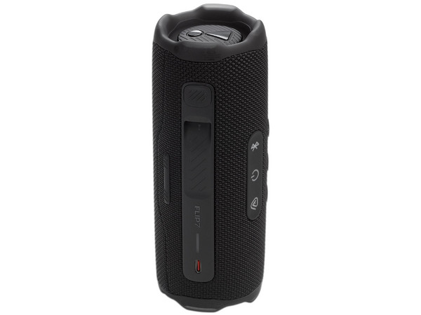 Bocina portátil recargable JBL Flip 7, Bluetooth 5.4, Resistente al agua. Color Negro.