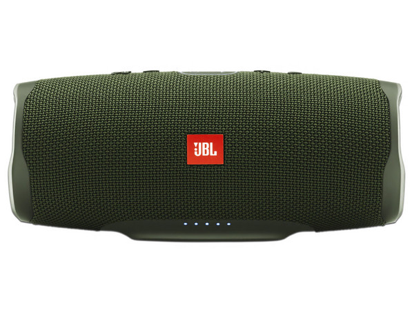 Bocina Portátil JBL Charge 4, Resistente al agua IPX7, Bluetooth, hasta 20 horas de batería. Color Verde.
