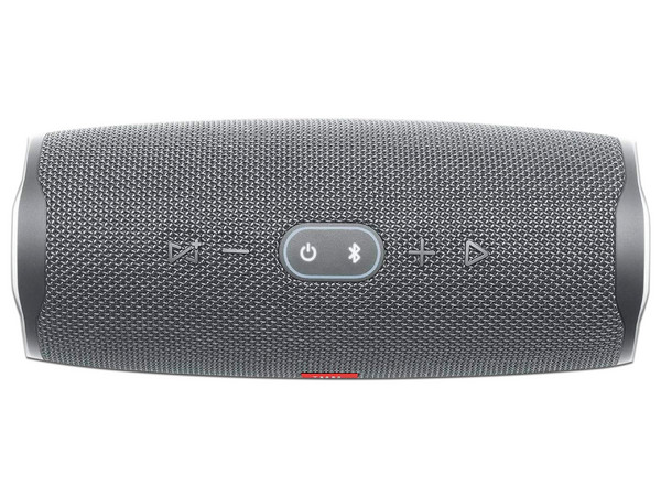 Bocina Portátil JBL Charge 4, Bluetooth 4.2, Resistente al agua, Batería Hasta 20 Horas, Color Gris.