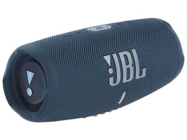 Bocina Portátil JBL Charge 5, Bluetooth, Batería Recargable, Respuesta de Frecuencia de 60Hz-20kHz, IP67, Color Azul.