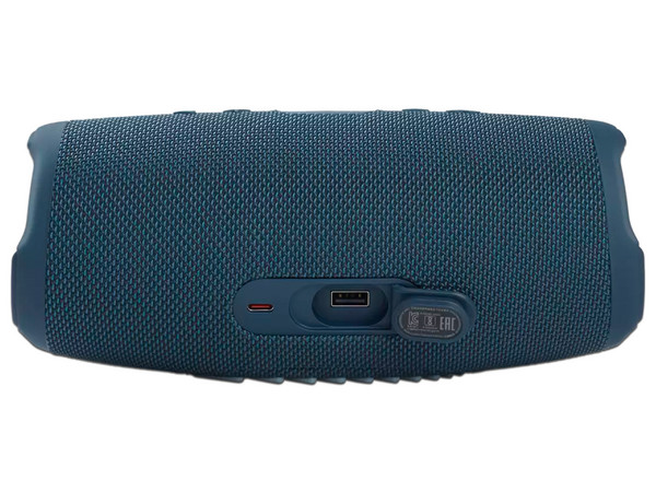 Bocina Portátil JBL Charge 5, Bluetooth, Batería Recargable, Respuesta de Frecuencia de 60Hz-20kHz, IP67, Color Azul.