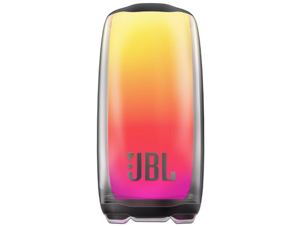 Altavoz portátil JBL Pulse 5, Bluetooth, Resistente al agua, Juego de luces, Color Negro.