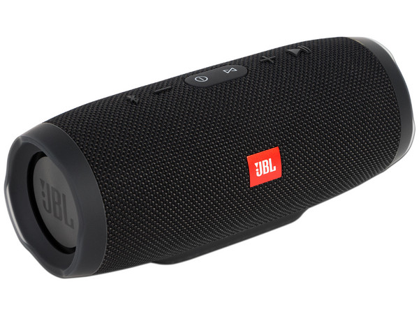 Bocina Portátil JBL Charge 3 Bluetooth 4.1, Power Bank de 6000mAh, hasta 20 horas de Música. Color Negro. recertificado