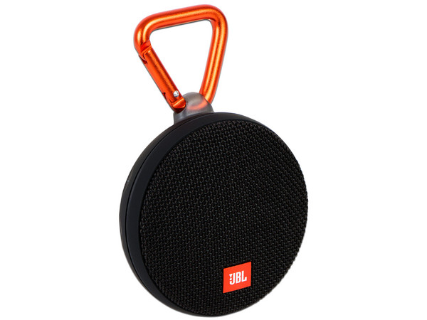 Bocina portátil JBL CLIP 2, recargable, resistente al agua, Bluetooth, 3.5mm. Color Negro