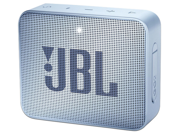 Bocina portátil JBL GO 2 BT Icecube Cyan, recargable, resistente al agua, Bluetooth 4.1. Color Cyan.