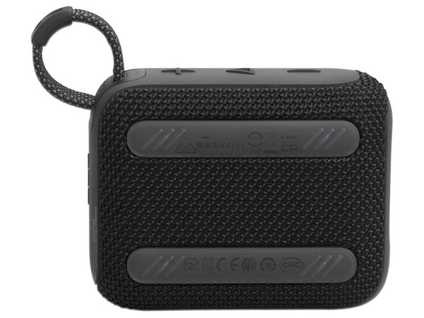 Bocina Portátil JBL GO 4, Respuesta de Frecuencia 90Hz - 20kHz, Bluetooth, IP67, Color Negro.