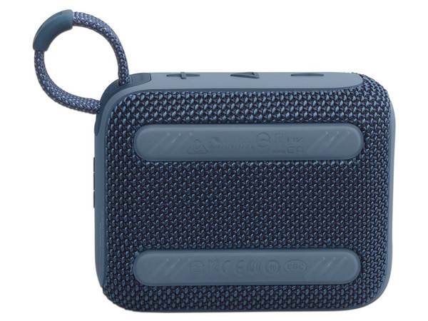 Bocina Portátil JBL GO 4, Respuesta de Frecuencia 90Hz - 20kHz, Bluetooth, IP67, Color Azul.