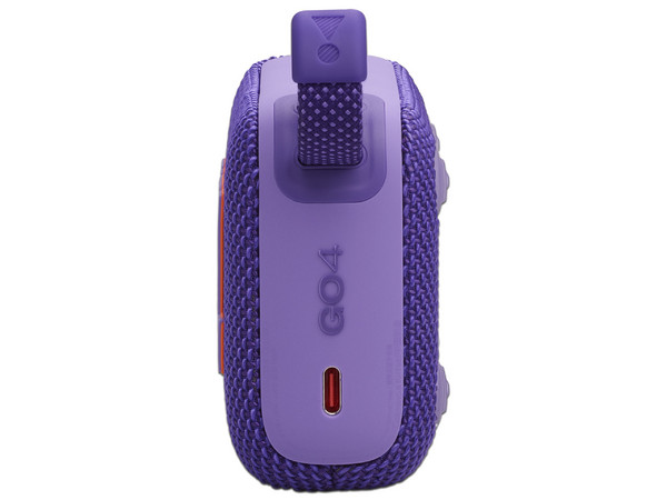 Bocina Portátil JBL GO 4, Respuesta de Frecuencia 90Hz - 20 kHz, Bluetooth, IP67, Color Morado.