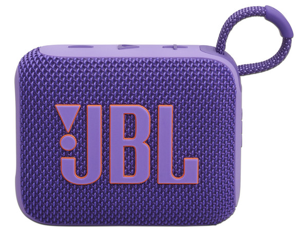 Bocina Portátil JBL GO 4, Respuesta de Frecuencia 90Hz - 20 kHz, Bluetooth, IP67, Color Morado.