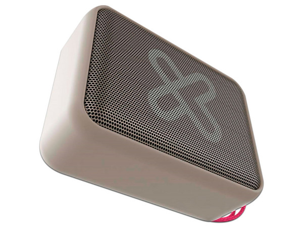 Bocina portátil Klip Xtreme Nitro, TWS, IPX7, 20hr, Color Beige.