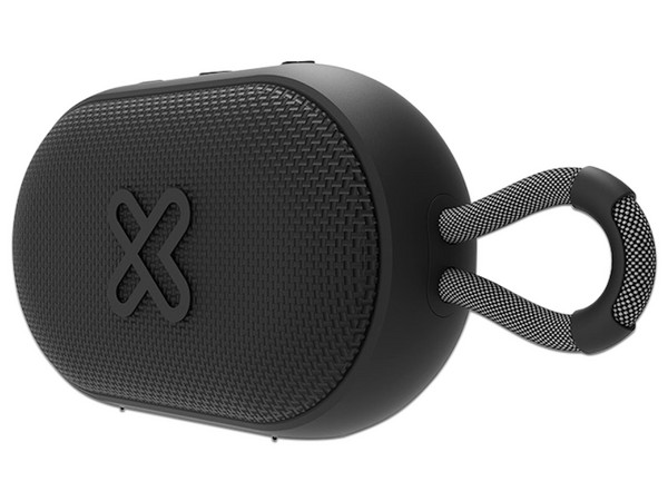 Parlante inalámbrico portátil Klip Xtreme KBS-030BK, Bluetooth, Color Negro.
