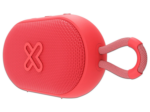 Bocina inalámbrica portátil Klip Xtreme KBS-030RD, Bluetooth, Color Rojo.
