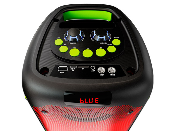 Bafle Klip Xtreme BoomFire de 1200W, Batería Recargable, Frecuencia de Respuesta 80 Hz - 15 kHz, USB, Bluetooth, Color Negro.