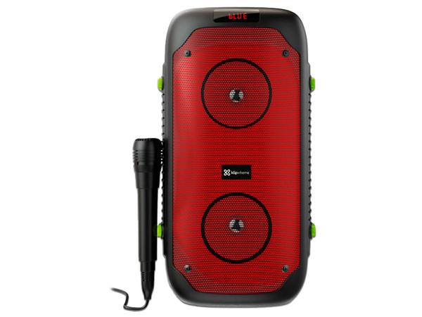Bafle Klip Xtreme BoomFire de 1200W, Batería Recargable, Frecuencia de Respuesta 80 Hz - 15 kHz, USB, Bluetooth, Color Negro.