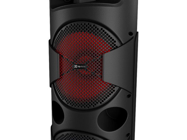 Bocina Portátil Recargable Klip Xtreme KLS-601 MagBlaster 2000W con Bluetooth, AUX, Pantalla LED, Control y Micrófono inalambrico. Color Negro