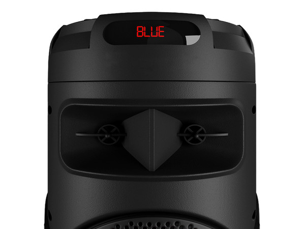 Bocina Portátil Recargable Klip Xtreme KLS-601 MagBlaster 2000W con Bluetooth, AUX, Pantalla LED, Control y Micrófono inalambrico. Color Negro