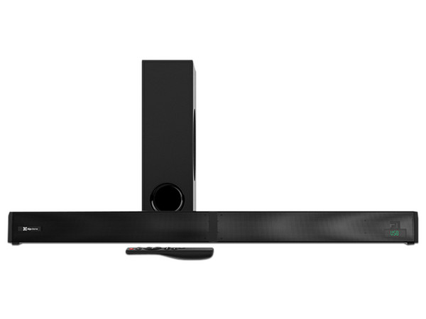 Barra de Sonido Klip Xtreme BoomBar Air de 200W, Subwoofer Inalámbrico, Bluetooth, Respuesta de Frecuencia 140Hz Hz - 20kHz, Color Negro.