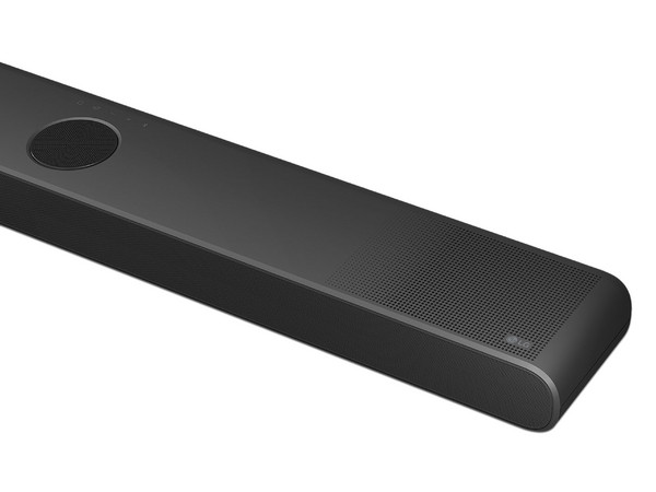 Barra de Sonido LG S77S de 400W RMS, Subwoofer Inalámbrico, Bluetooth 5.1, HDMI, USB, Dolby Atmos. Color Negro.