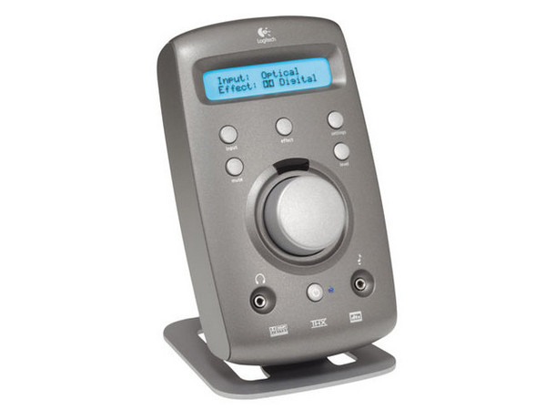 Bocinas Logitech Z-680, Auténtico Sonido 5.1 Dolby Digital y DTS, Certificación THX, 500 watts RMS de Poder total.