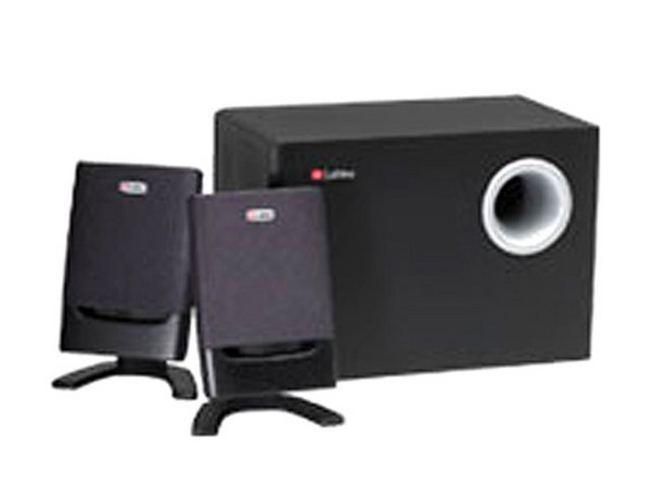 Bocinas 2.1 Logitech/Labtec Pulse 475, 28 Watts, 2 Satellites con Subwoofer.