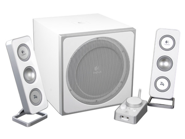 Bocinas Logitech Z-4i, 2.1, Potencia RMS total 40 Watts