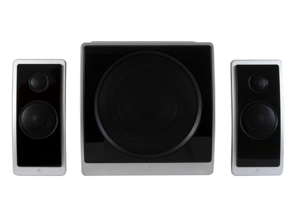 Bocinas Logitech Z Cinéma SRS TruSurround HD 2.1, Control remoto Inalámbrico, Potencia RMS total 180 Watts