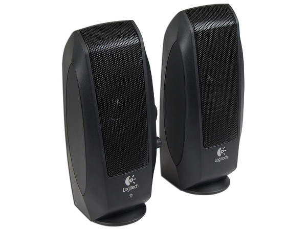 Bocinas Logitech S120 Sonido Estéreo 2.0, RMS total de 2.3 Watts. (OEM)