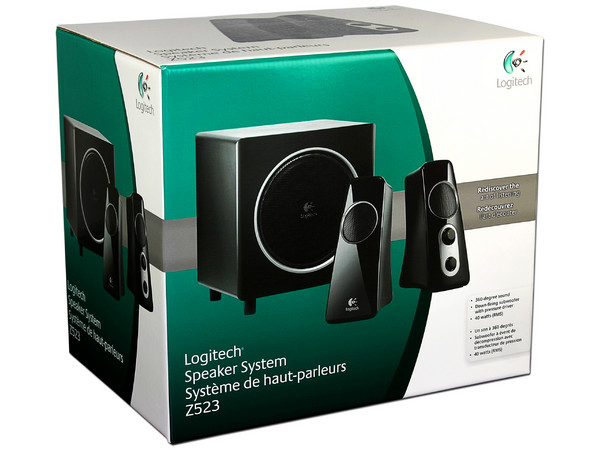 Bocinas Logitech Z523 estéreo 2.1, Sonido de 360 grados.