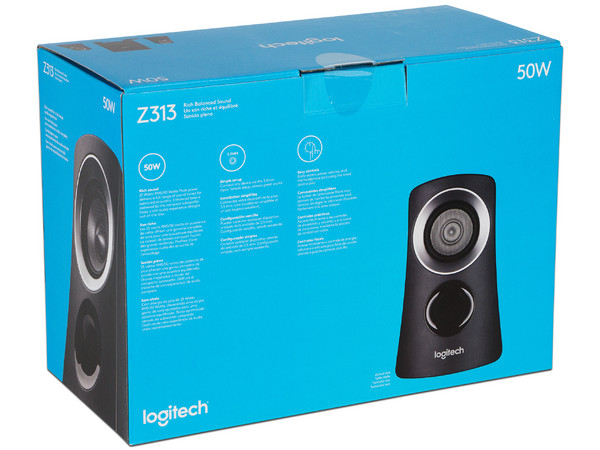 Bocinas Logitech Z313 estéreo 2.1.