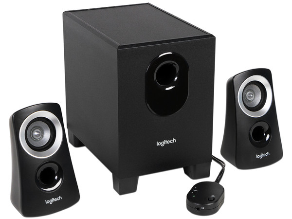 Bocinas Logitech Z313 estéreo 2.1.