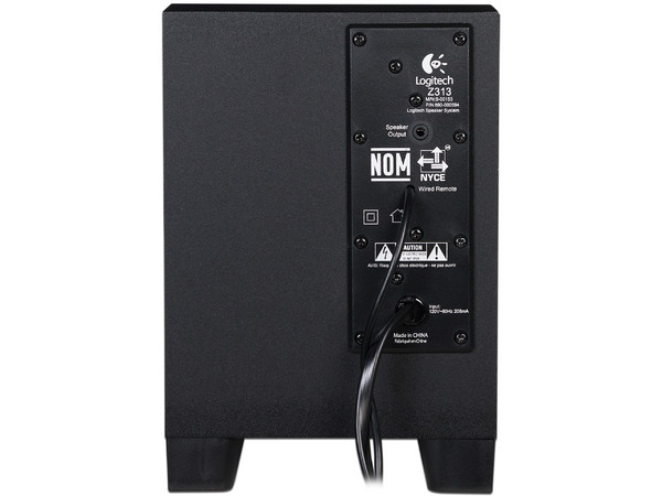 Bocinas Logitech Z313 estéreo 2.1.