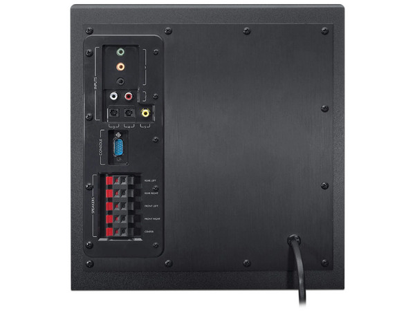Bocinas Logitech Z906 Digital, Auténtico Sonido 5.1 Dolby Digital y DTS, Certificación THX, 500 Watts RMS.
