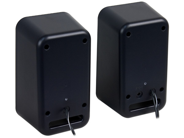 Bocinas Logitech Z150, Sonido Estéreo 2.0, RMS total de 3 Watts. Color Negro.