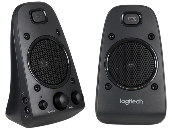 Bocinas Logitech Z625 estéreo 2.1, Certificación THX, 200 Watts (RMS)