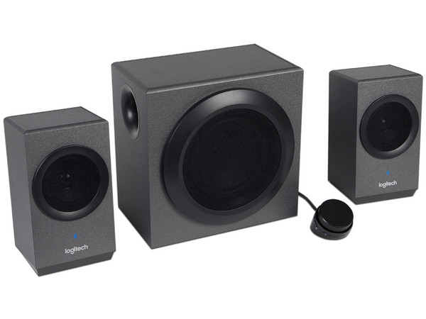 Bocinas Logitech Z337 estéreo 2.1, 40 Watts (RMS), Bluetooth.
