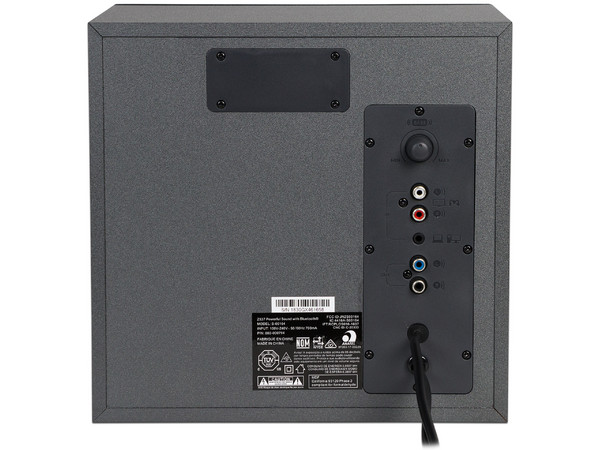 Bocinas Logitech Z537 estéreo 2.1, 60Watts (RMS), Bluetooth: 4.1, 3.5 mm, RCA