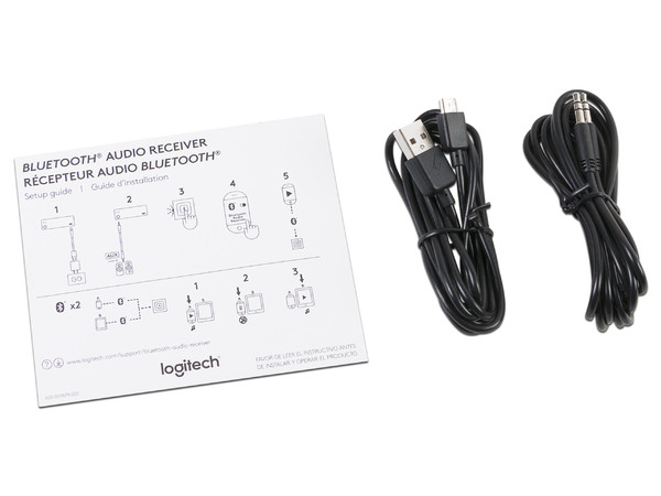 Receptor de Audio Logitech Bluetooth, 3.5mm, Hasta 15m de alcance.