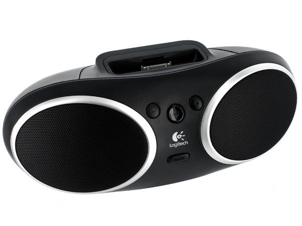 Bocinas Logitech Portables S135i para iPod. Color Negras