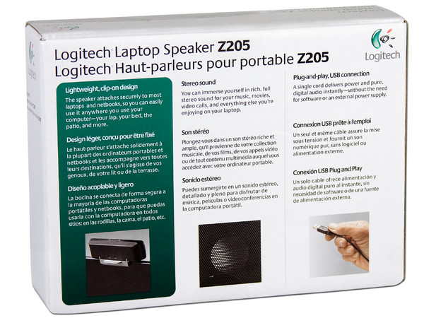 Bocinas Logitech Z205 para Laptop, USB