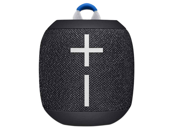 Bocina portátil recargable Logitech Wonder Boom 2, Bluetooth. Color Negro.