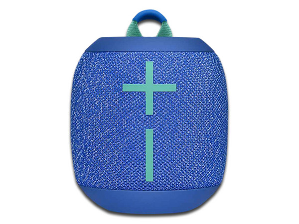 Bocina portátil recargable Logitech Wonder Boom 2, Bluetooth. Color Azul.