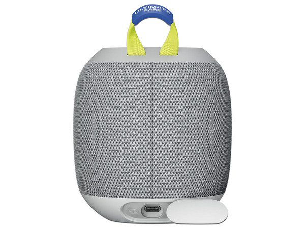 Bocina portátil recargable Logitech WonderBoom 4, IP67, Bluetooth. Color Blanco.