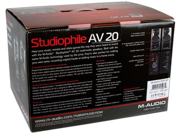 Bocinas M-AUDIO Studiophile AV 20