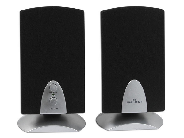 Bocinas Manhattan 2300 RMS 3Wx2, Color Negro.
