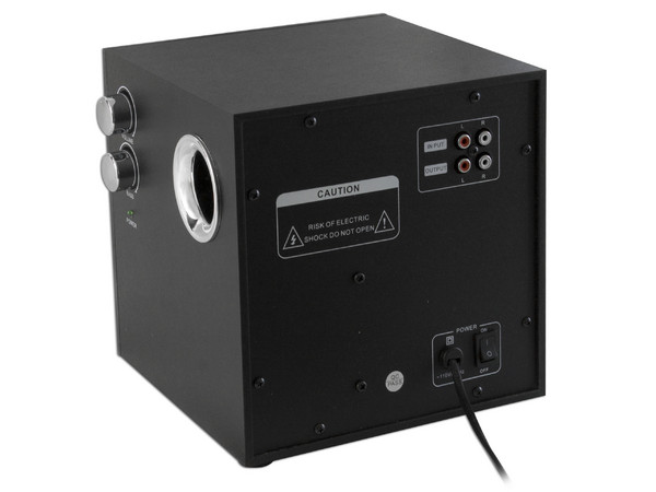 Bocinas Manhattan 3300 Series con SubWoofer, Color Negro
