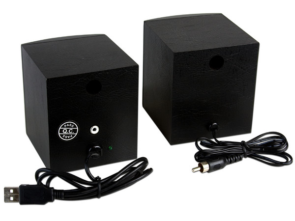 Bocinas Manhattan Serie 2700, USB. Negras