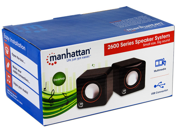 Bocinas Manhattan Serie 2600, USB.
