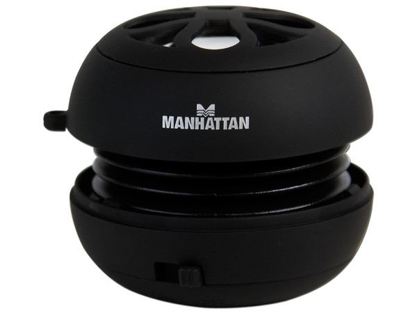 Bocina de Bolsillo Manhattan. para MP3, MP4, Celular o cualquier dispositivo con salida de 3.5mm
