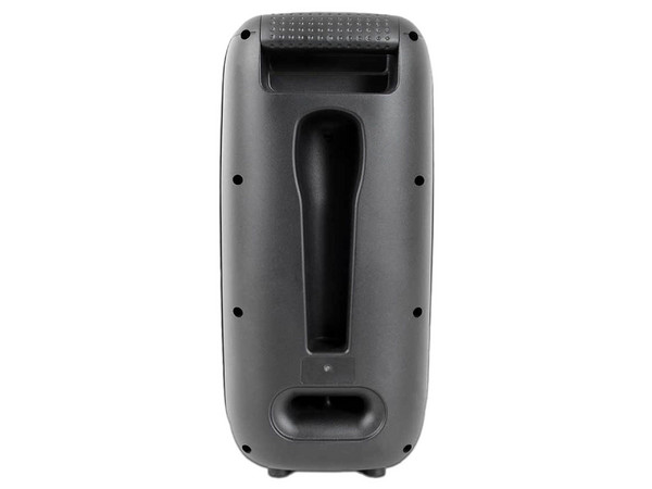 Bafle Portátil Misik MB2216, Bluetooth, Iluminación LED, Color Negro.