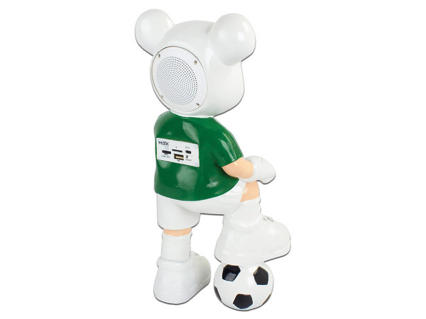 Bocina Inalámbrica Misik MS248, Bluetooth, Color Verde.